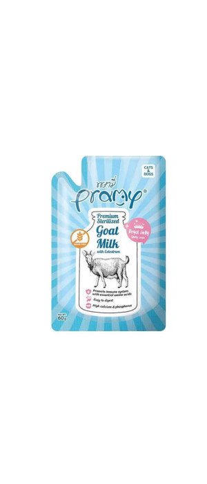 PRAMY YAVRU KEDİLER İÇİN ARI SÜTLÜ KEÇİ SÜTÜ 60 GR PRAMY YAVRU KEDİLER İÇİN ARI SÜTLÜ KEÇİ SÜTÜ 60 GR